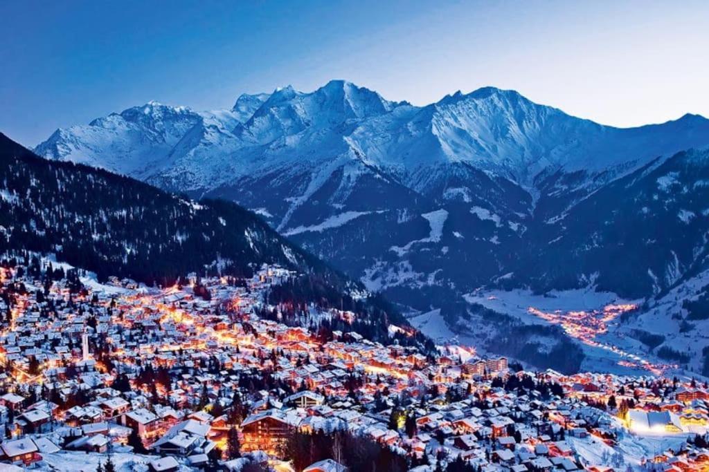 Ski-In, Chalet-Style Appt Central Verbier - 1 Min Walk To Lift エクステリア 写真