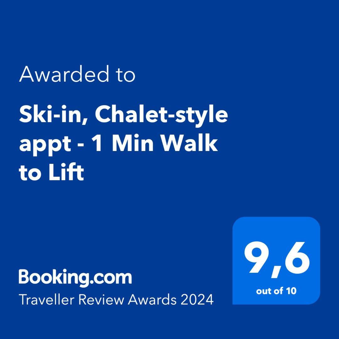 Ski-In, Chalet-Style Appt Central Verbier - 1 Min Walk To Lift エクステリア 写真